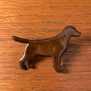 Chocolate Labrador Retriever Pin